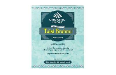 Organic India Čaj Tulsi Brahmi BIO OI 50 g